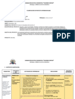 Bloque 2 - Planificación de Proyecto Interdisciplinar - 1ro Bgu