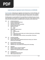 Implementing Cisco Application Centric Infrastructure v1.0 (300-620)