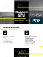 Measuring Urban Design2