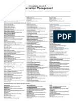 Editorial Board - 2021 - International Journal of Information Management