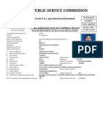 FEDERAL PUBLIC SERVICE COMMISSION Online Form