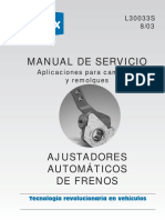 Haldex Manual de Servicio, Aplicaciones para Camiones y Remolques L30033S