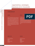 Estructuras organizativas, estrategias y personas impulsoras de la innovación