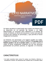 Texto Narrativo - El Cuento