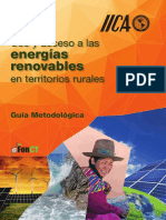 Uso y Acceso a Las Energias Renovables en Territorios Rurales