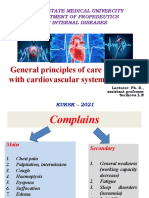 Cardiovascular System (Complaints, Disorders, First Aid Measure)