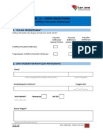 Form APL 01 Pendaftaran Sertifikasi PAK