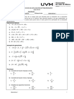 Matemáticas I Ejercicios de Aplicación Ciclo 03-21