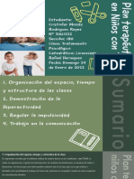 Plan Terapeutico para Niños Con TDAH - Cristofer - R - 31611222 - 2022