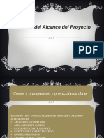 Gestión del Alcance del Proyecto: Costos, Presupuestos y Proyección de Obras