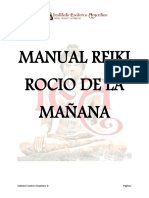 Manual Reiki Rocio de La Mañana