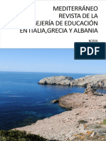 Mediterráneo Revista de La Consejería de Educación en Italia, Grecia Y Albania