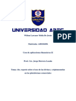 4to. Reporte Sobre Usos de Las Divisas y Las Criptomonedas en Las Plataformas Comerciales