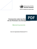 Convención Para Personas Con Discapacidad