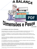 Lei da Balança: limites de dimensões e pesos para transporte de carga