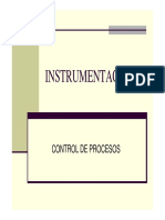 Instrumentación y control de procesos