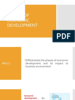 Phases of Economic Development