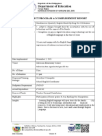 Department of Education: Activity/Project/Program Accomplishment Report