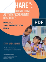 Alagos, E.M. - Project Implementation Plan