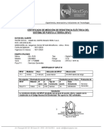 Certificado Spat Nextsys Corte Ingles