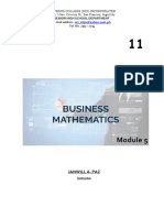 Module in Business Mathematics 5