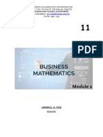 Module in Business Mathematics 2