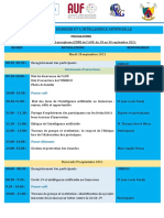 Programme Du Forum IA