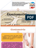 Goniometria y Ergonomía 