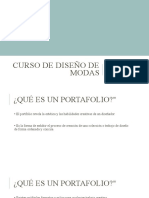 Curso de Diseño de Modas Portafolio