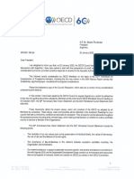 La carta de la OCDE a Alberto Fernández