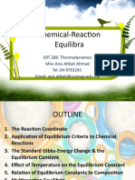 Chemical-Reaction Equilibria Calculator
