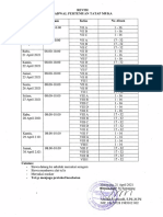 REVISI JADWAL PTM