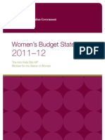 Womens Budget Statement 2011-12