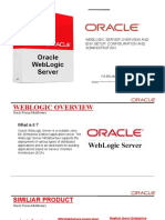 WebLogic Server Overview, Setup and Configuration