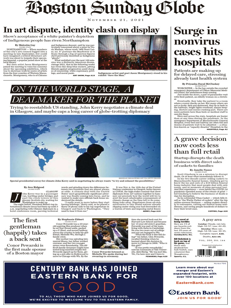 The Boston Globe 11-2021 | PDF | Hospital | Emergency Department