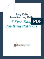 Easy Knitting Patterns