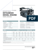 Mitsubishi Diesel Engine - S16R-PTA