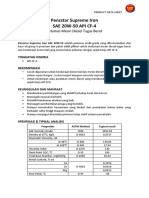PDS Penzstar Supreme Iron SAE 20W-50 API CF4-Indo