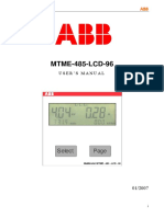 GB - Operation and Assembly Instructions MTME-485-LCD-96