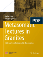 Metasomatic Texturesin Granites 1