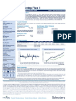 Schroder Dana Mantap Plus II Factsheet