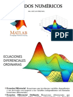 Métodos numéricos para EDO