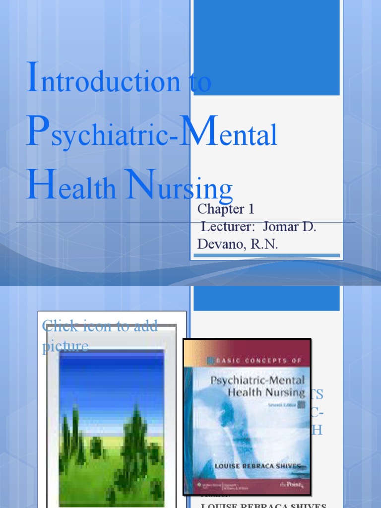 Introduction to Psychiatric Nursing | PDF | Psychiatry | Health Policy