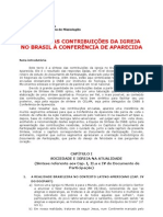 Sintese Das Contribuicoes para o Documento de Aparecida