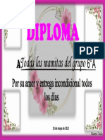 Diploma Mamá