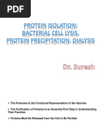 Lecture 2 and 3 DP Protein Isolation