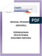 Manual Pengguna - Penyeteman Individu - 14062021