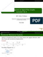Block Diagrams & Signal Flow Graphs Lectures 5 & 6: M.R. Azimi, Professor