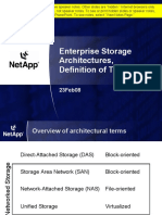 Enterprise Storage Architectures, Definition of Terms