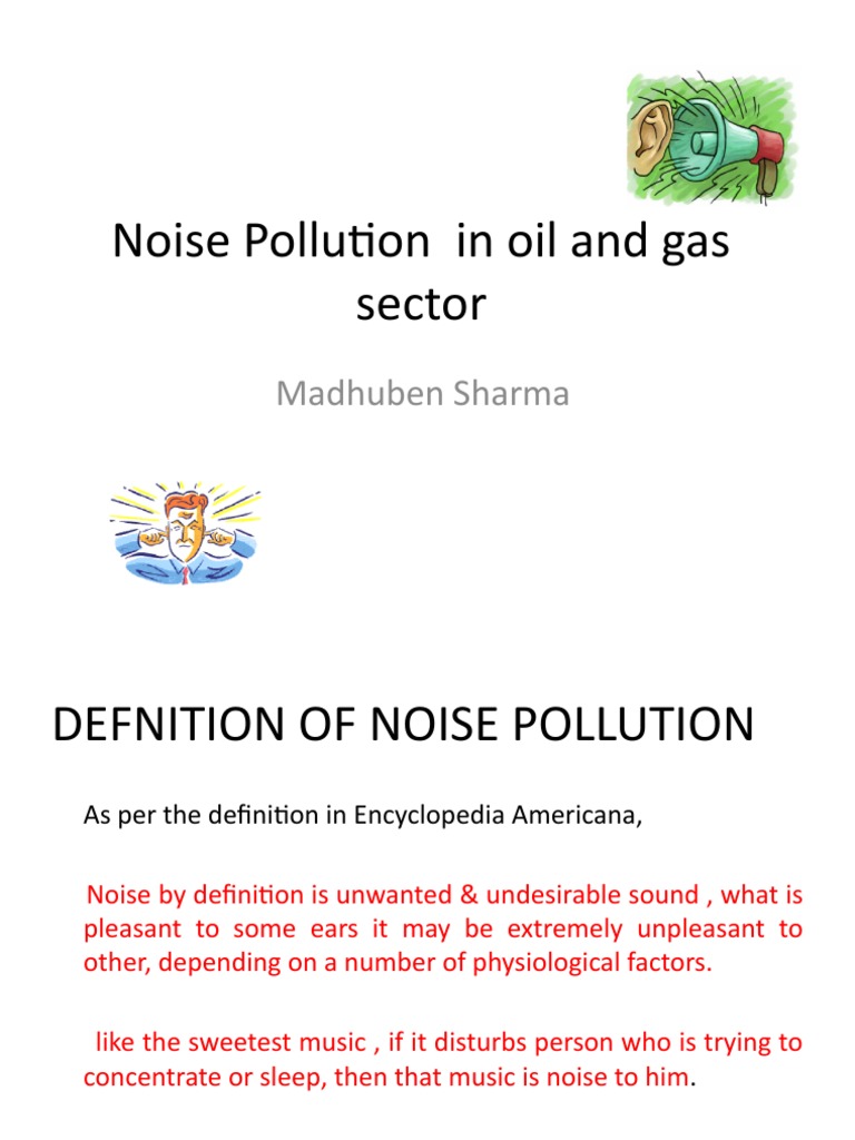 Noise Pollution in Oil and Gas Sector | PDF | Sound | Drilling Rig